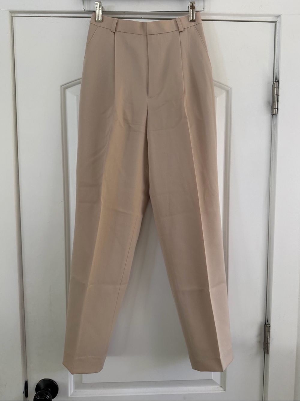 Classiques Entier 100% Cream Wool Trouser - 4